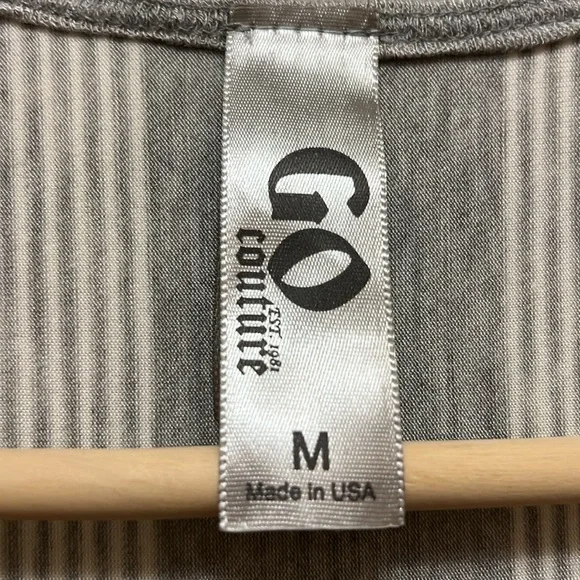 Go Couture Striped Maxi Dress in Grey Colorblock - Picture 13 of 17